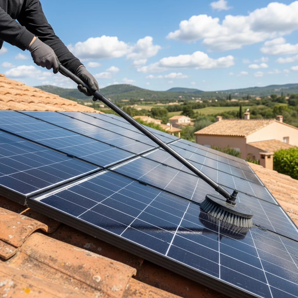 Nettoyage Panneaux Solaires Montpellier — résultat professionnel